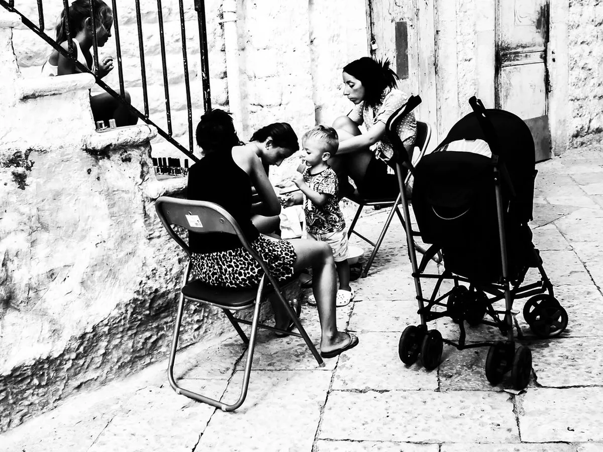 Street Food Scene in Bari, Italy