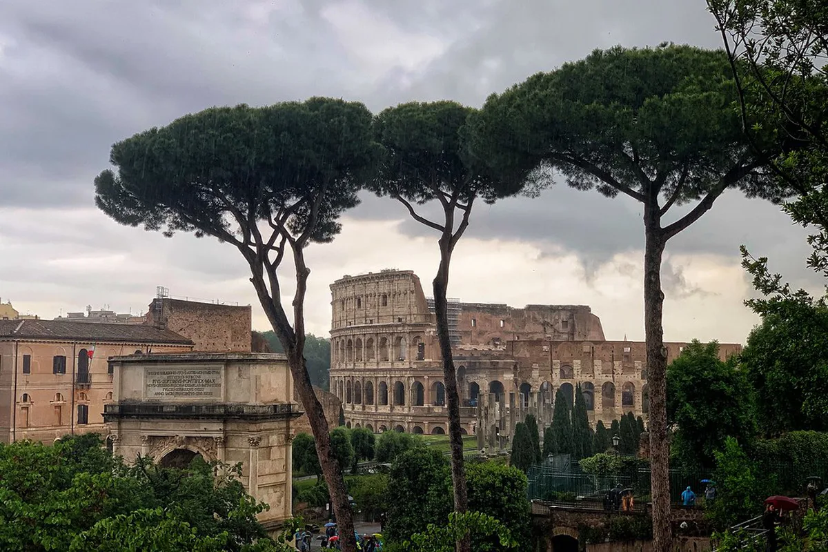 Colosseum Forum First in Rome, Italy