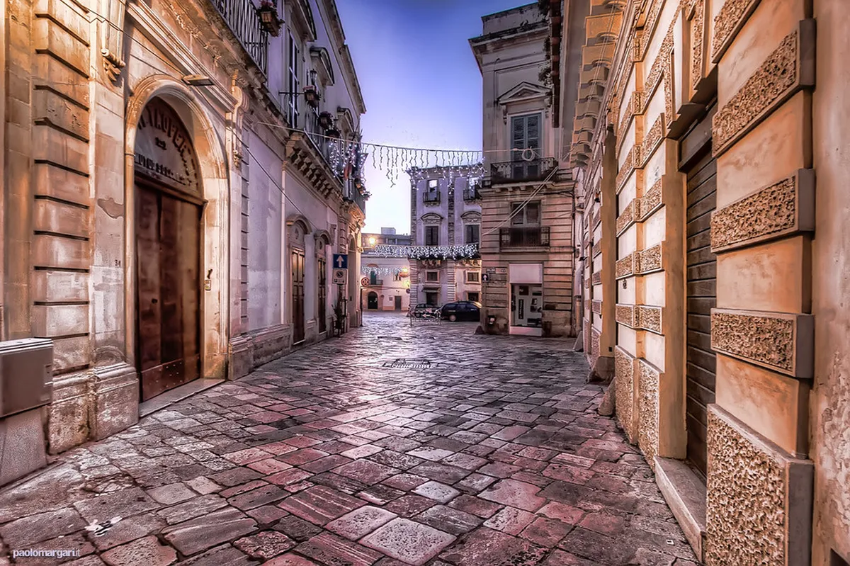 Carnevale Spring Religious in Lecce, Italy