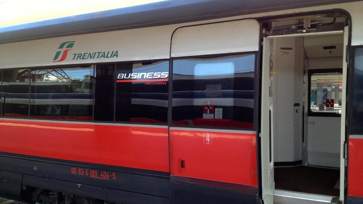 High Speed Train in Lecce, Italy