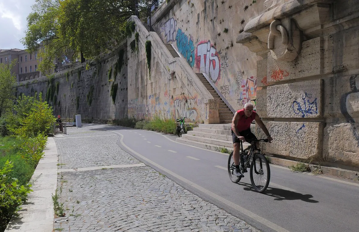 September Pleasant Warmth in Rome, Italy